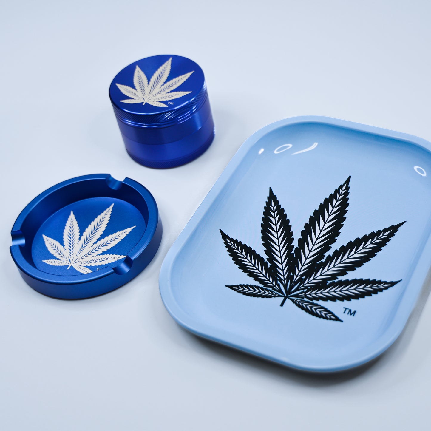 Blue Rolling Tray