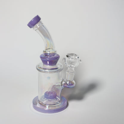 Purple/Lavender Holographic Glazed Bong