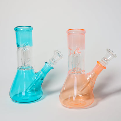 Orange Neon Glass Bong