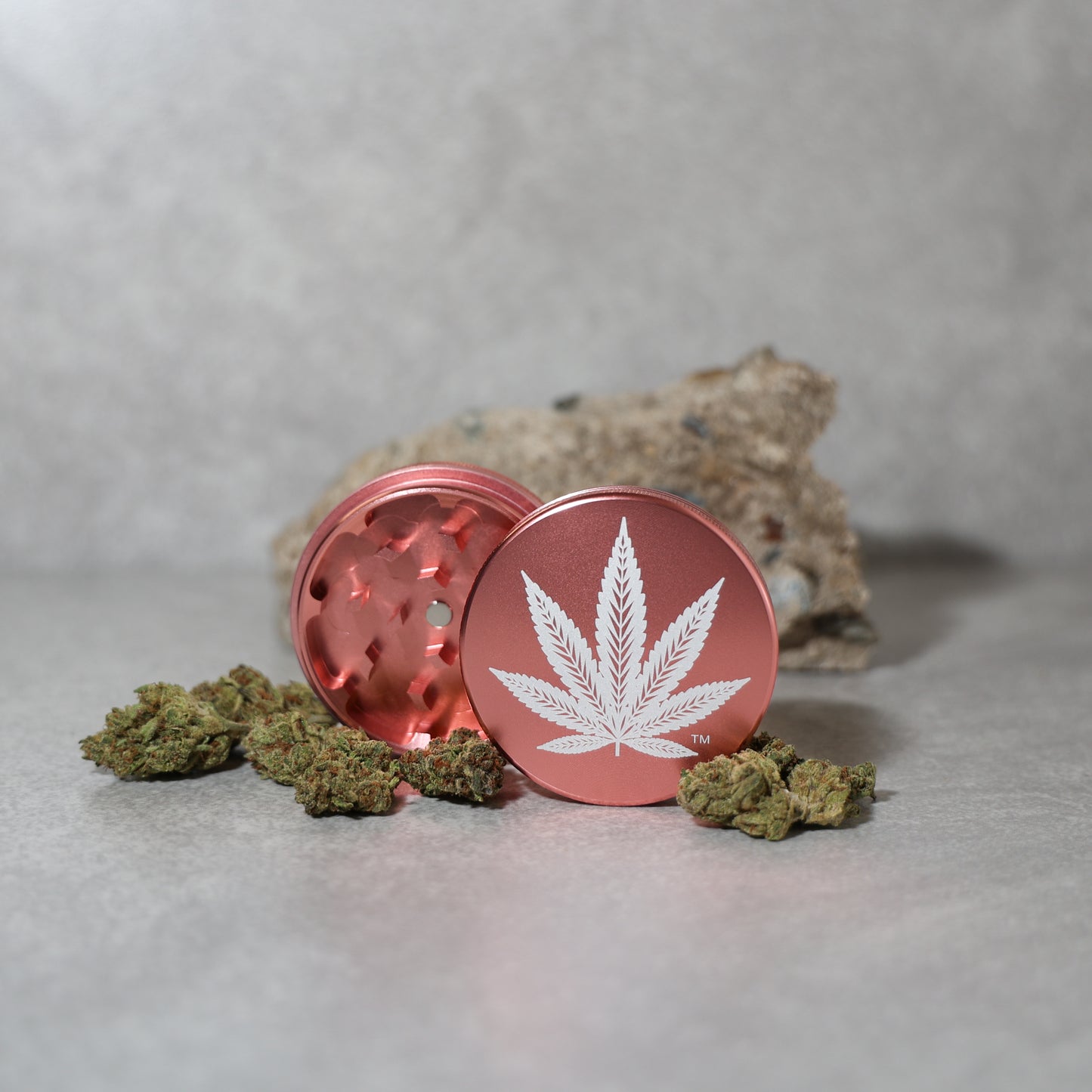 Rose Gold 2.2 in / 55.9mm Weed Grinder