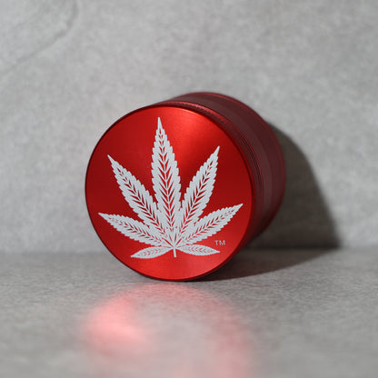 Red 2.5 in / 63.5mm Weed Grinder