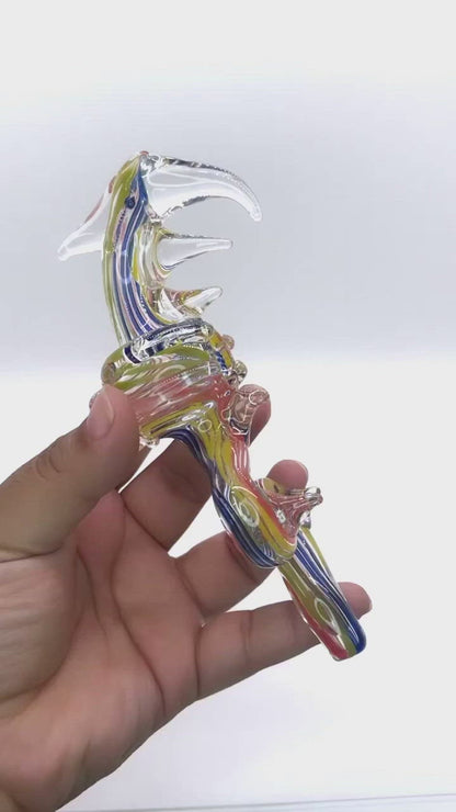 Dragon glass pipe