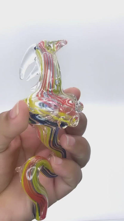 Dragon glass pipe