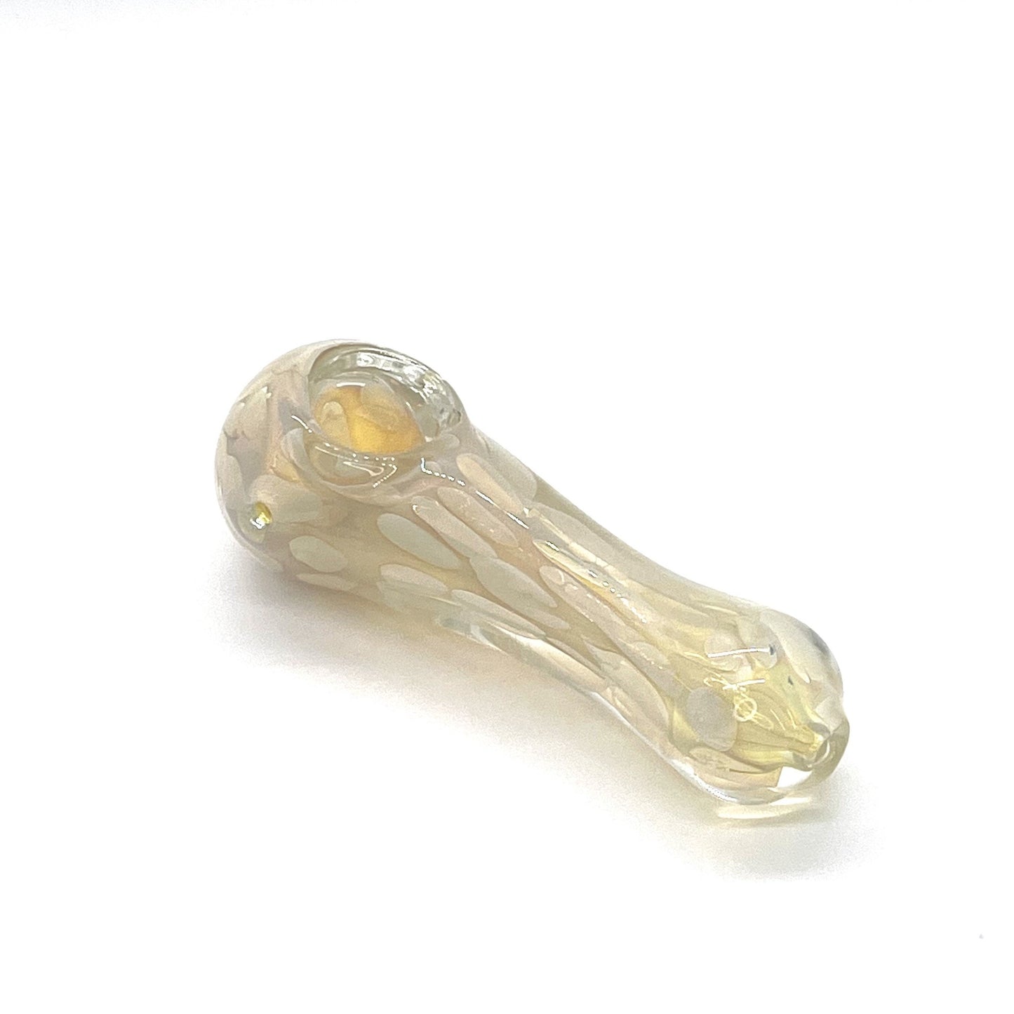 Orange & Yellow Aura Glass Pipe