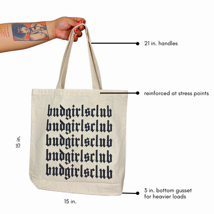 Bud Girl Tote Bag